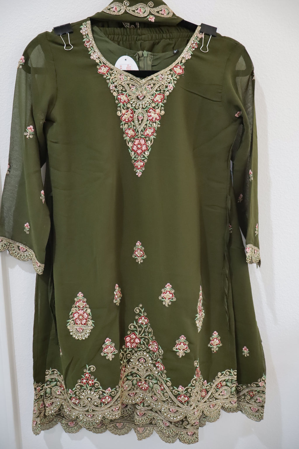 Girls Plazzo Suit