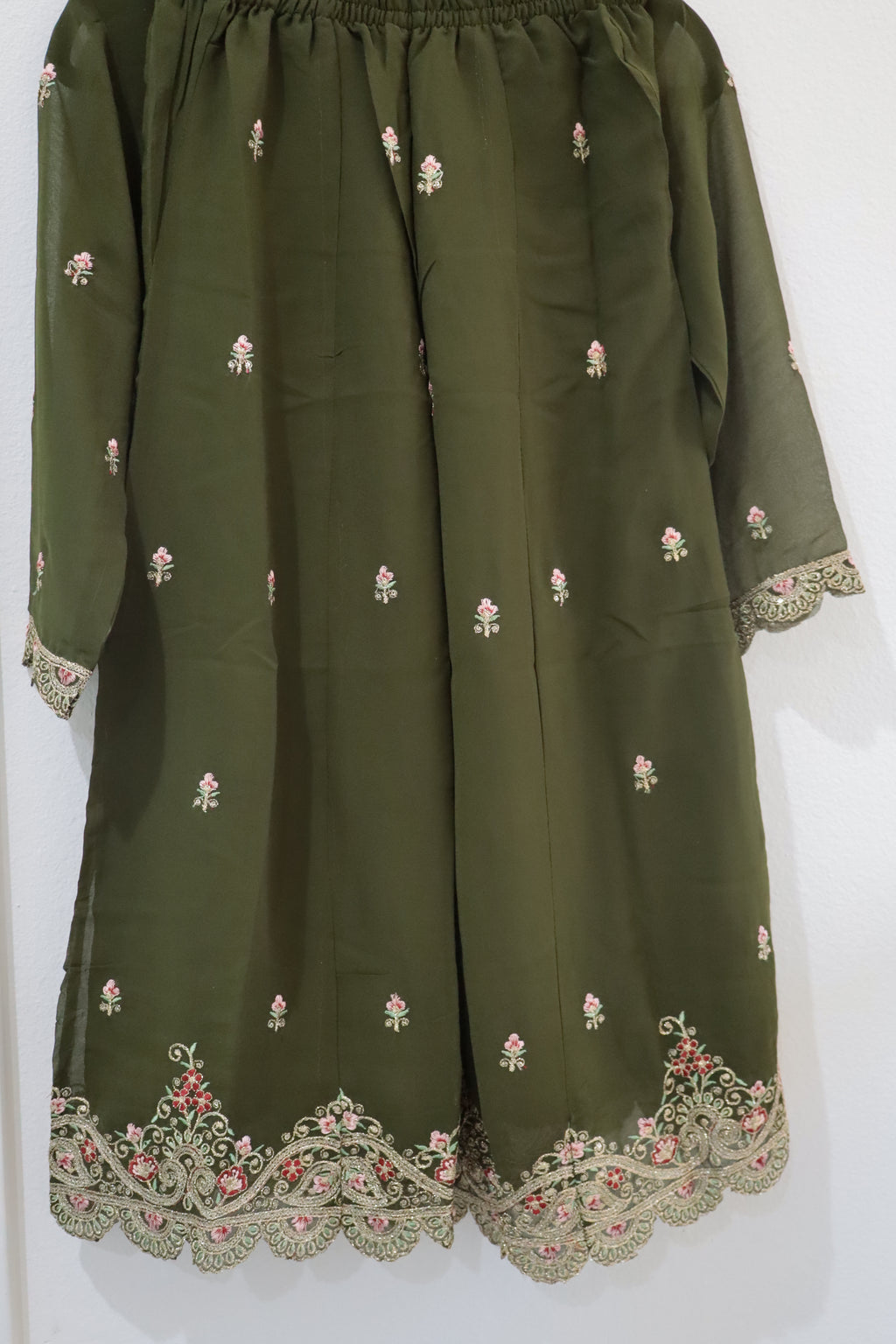 Girls Plazzo Suit