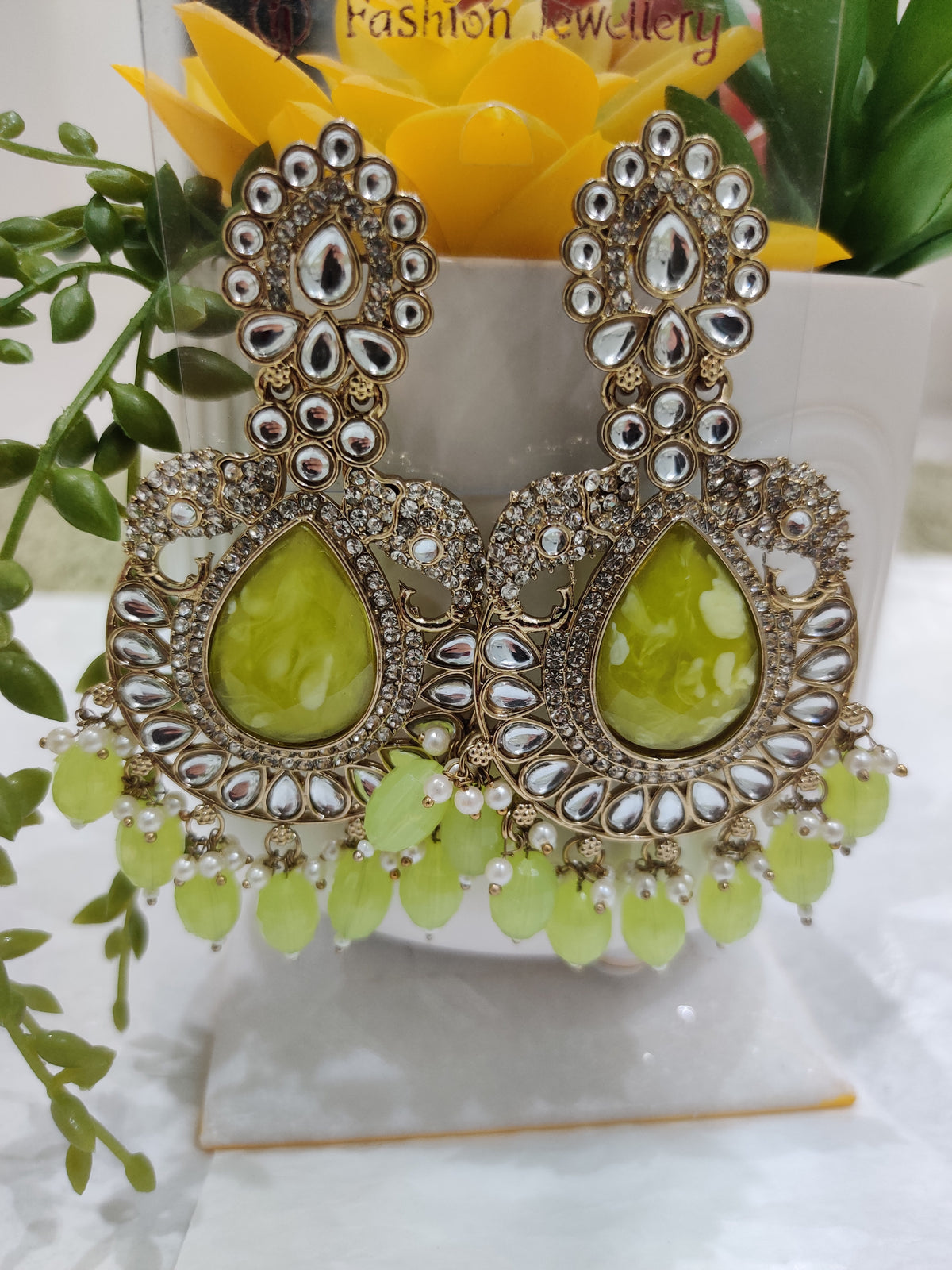 Royal Kundan Drop Earrings