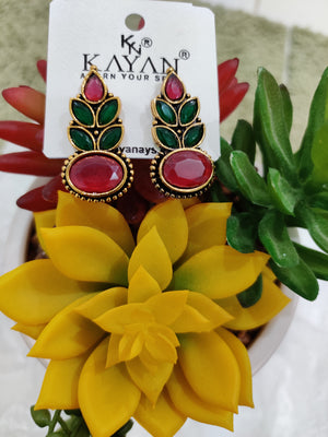 Handcrafted Teardrop Earrings – Available in 4 Stunning Variations