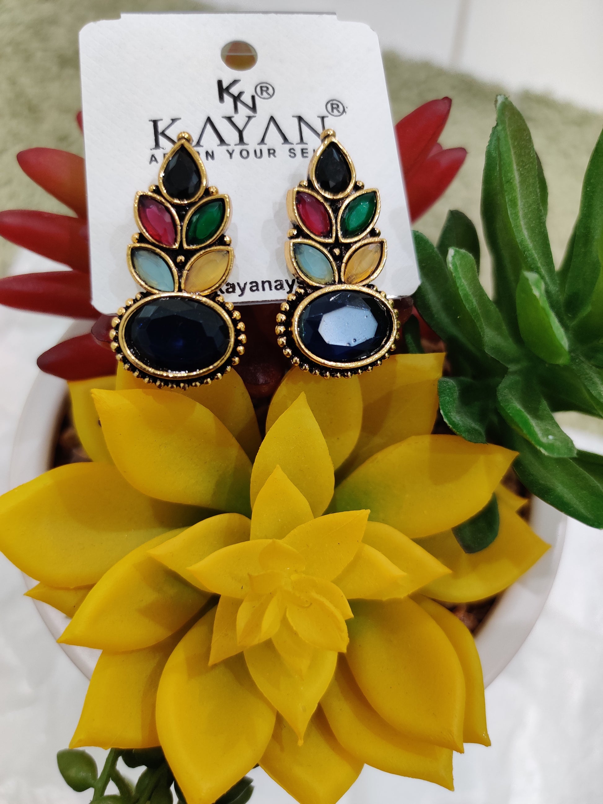 Handcrafted Teardrop Earrings – Available in 4 Stunning Variations