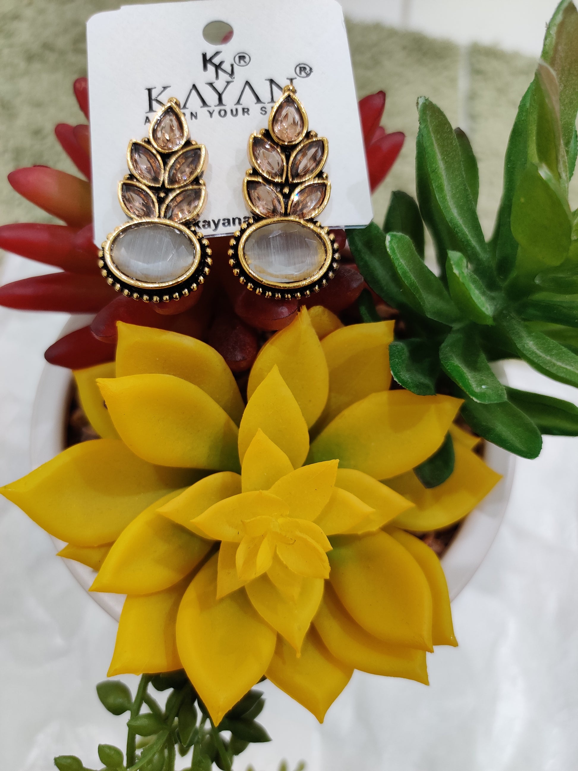 Handcrafted Teardrop Earrings – Available in 4 Stunning Variations