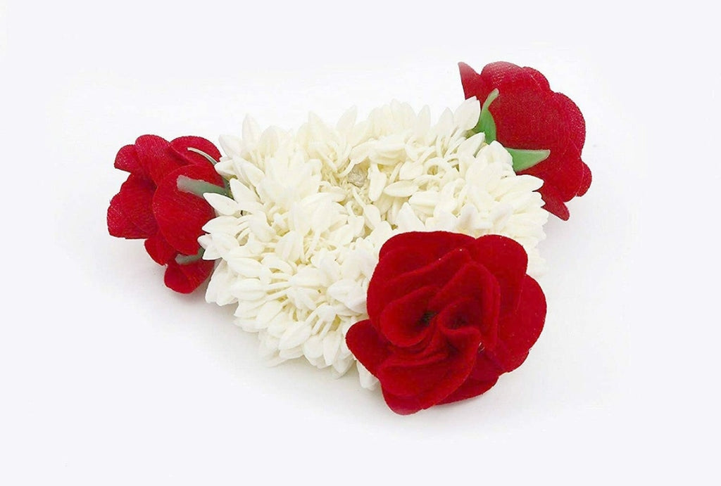Gajra rubberband with mogra fragrance