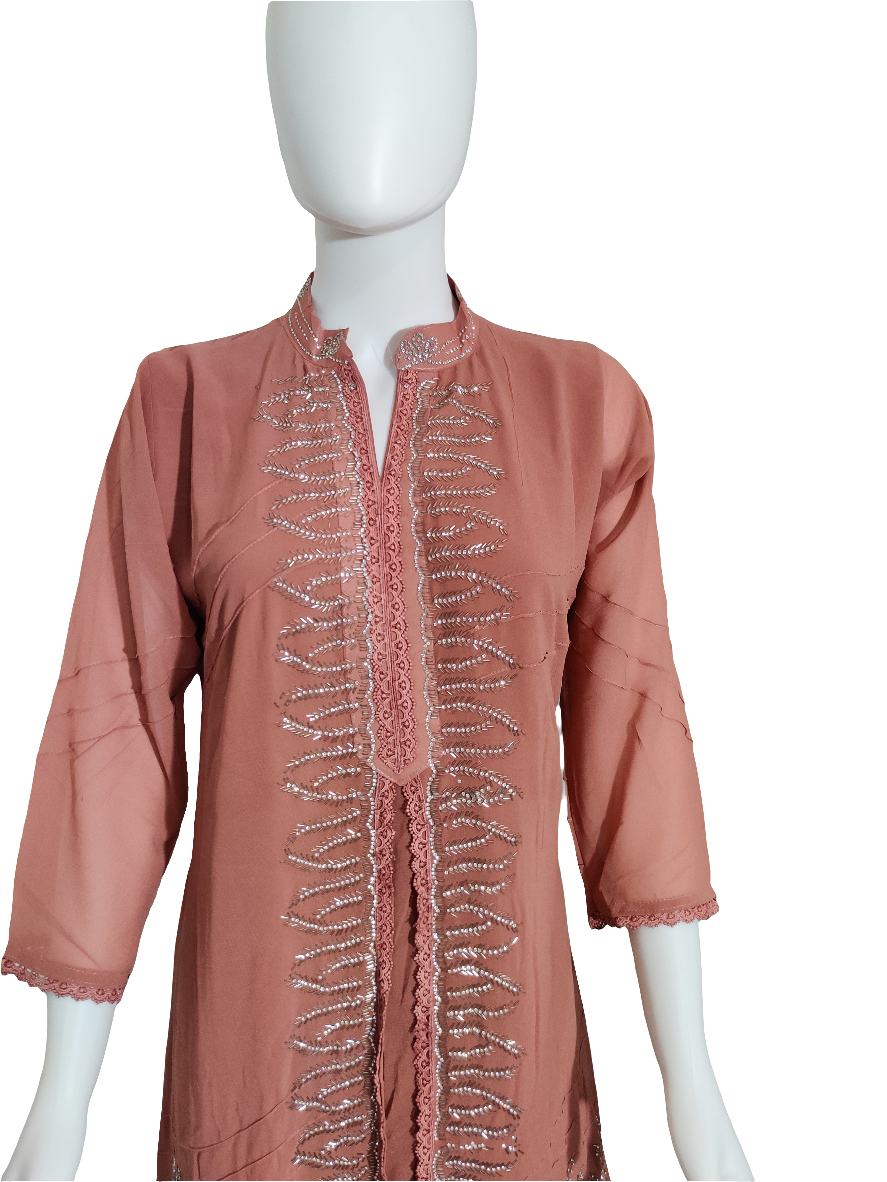 Elegant Party Wear Split Kurta set