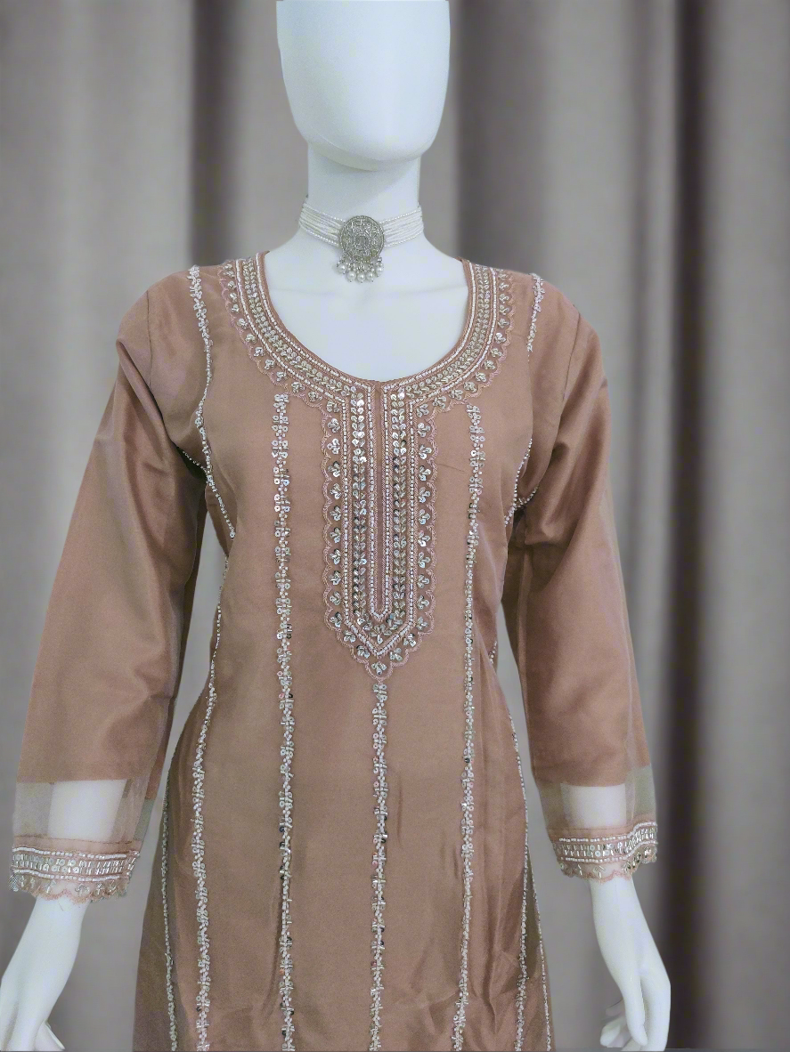 Gulbahar Sharara Suit Set