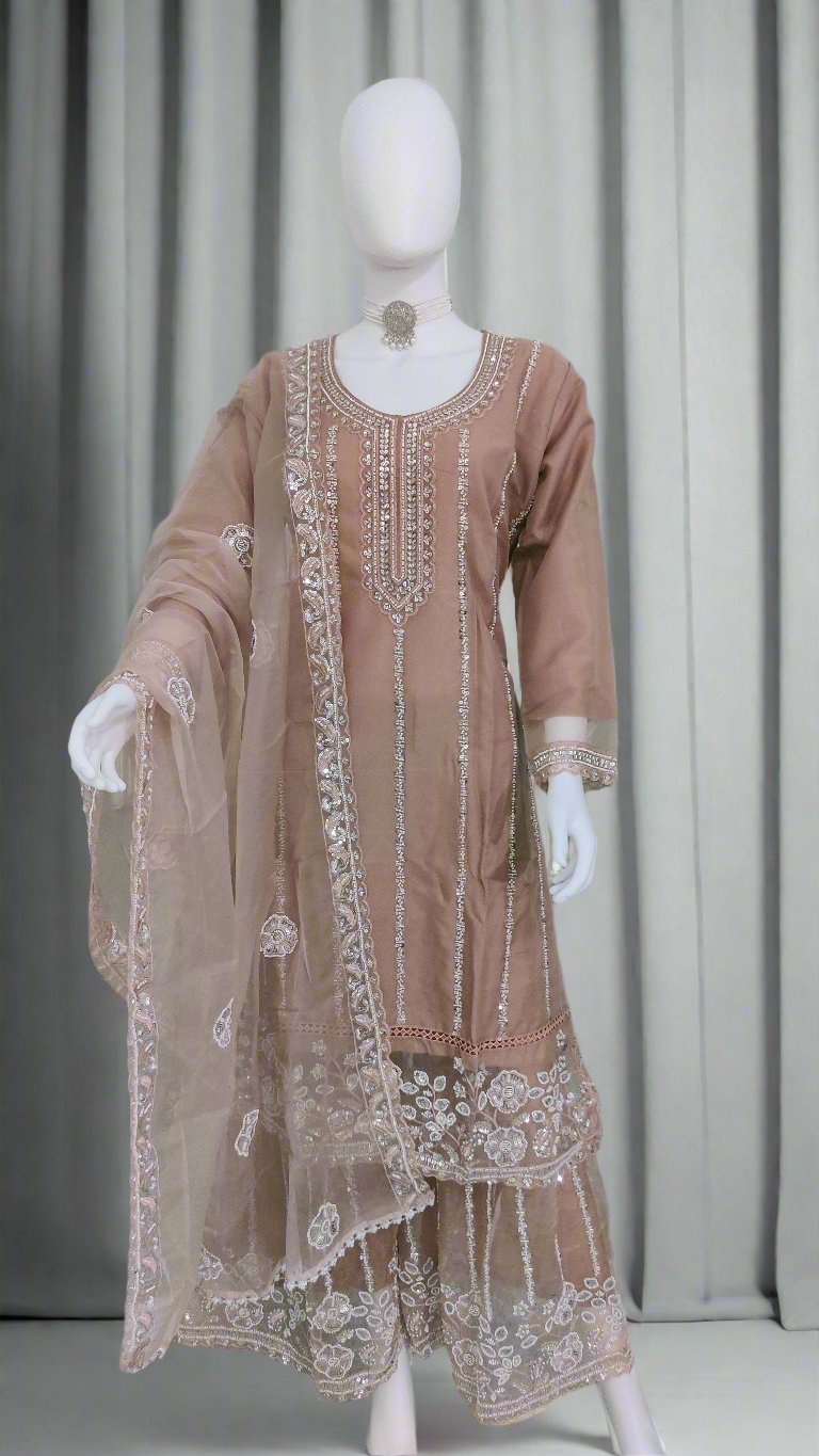 Gulbahar Sharara Suit Set