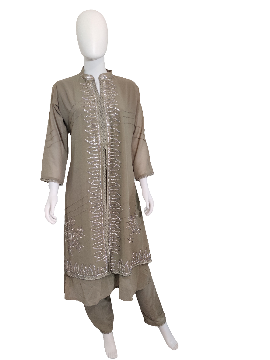 Elegant Party Wear Split Kurta set