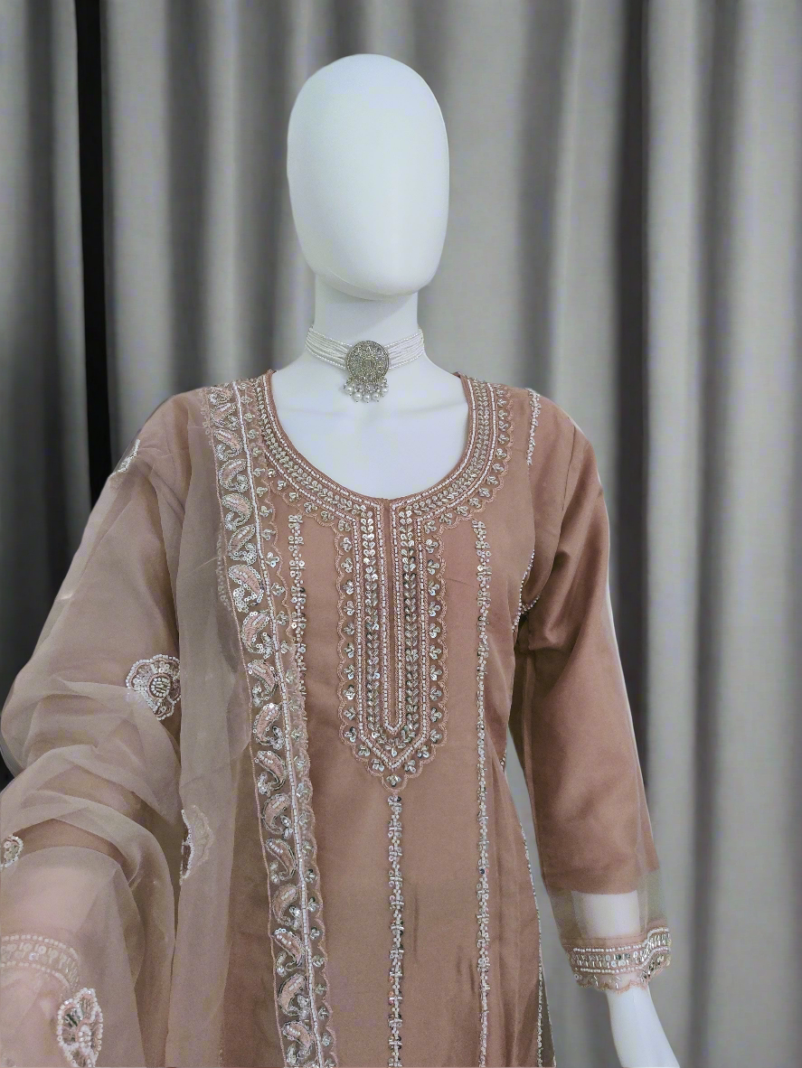 Gulbahar Sharara Suit Set