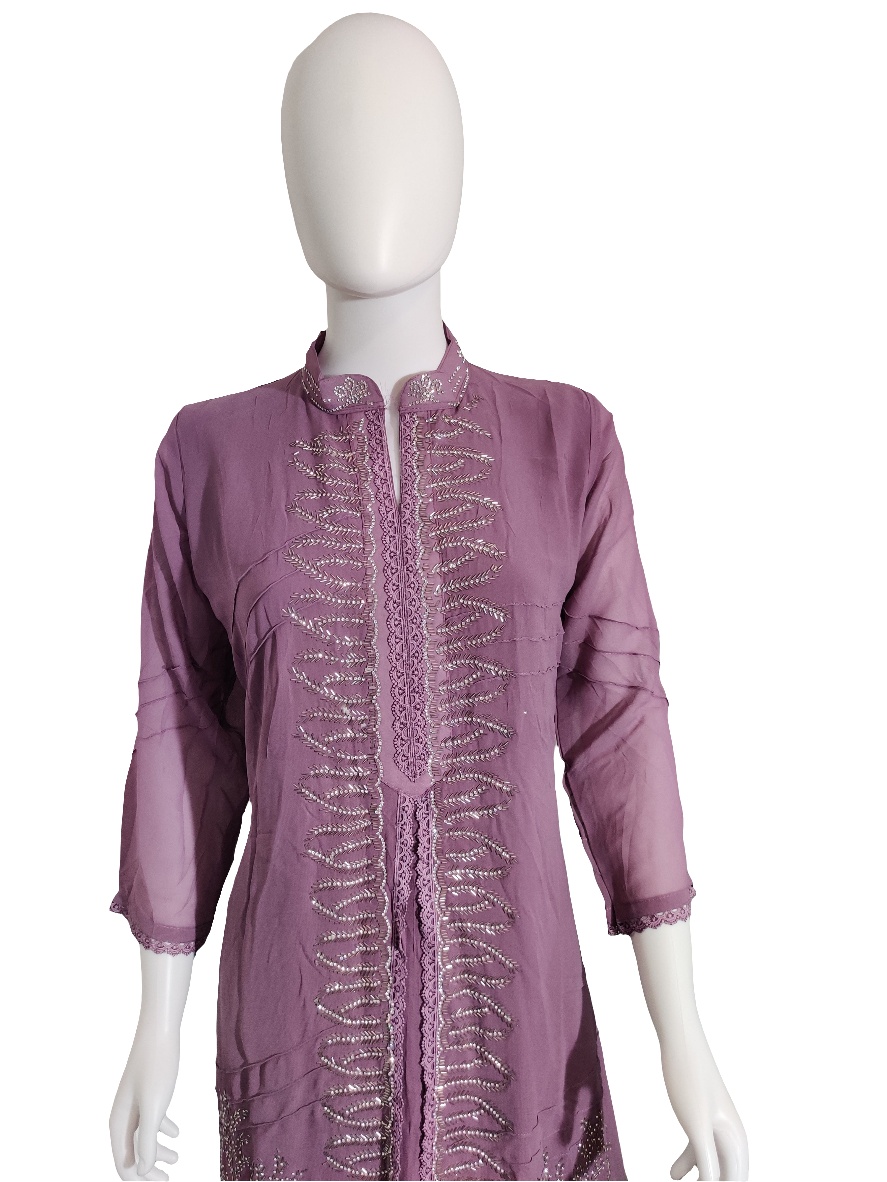Elegant Party Wear Split Kurta set