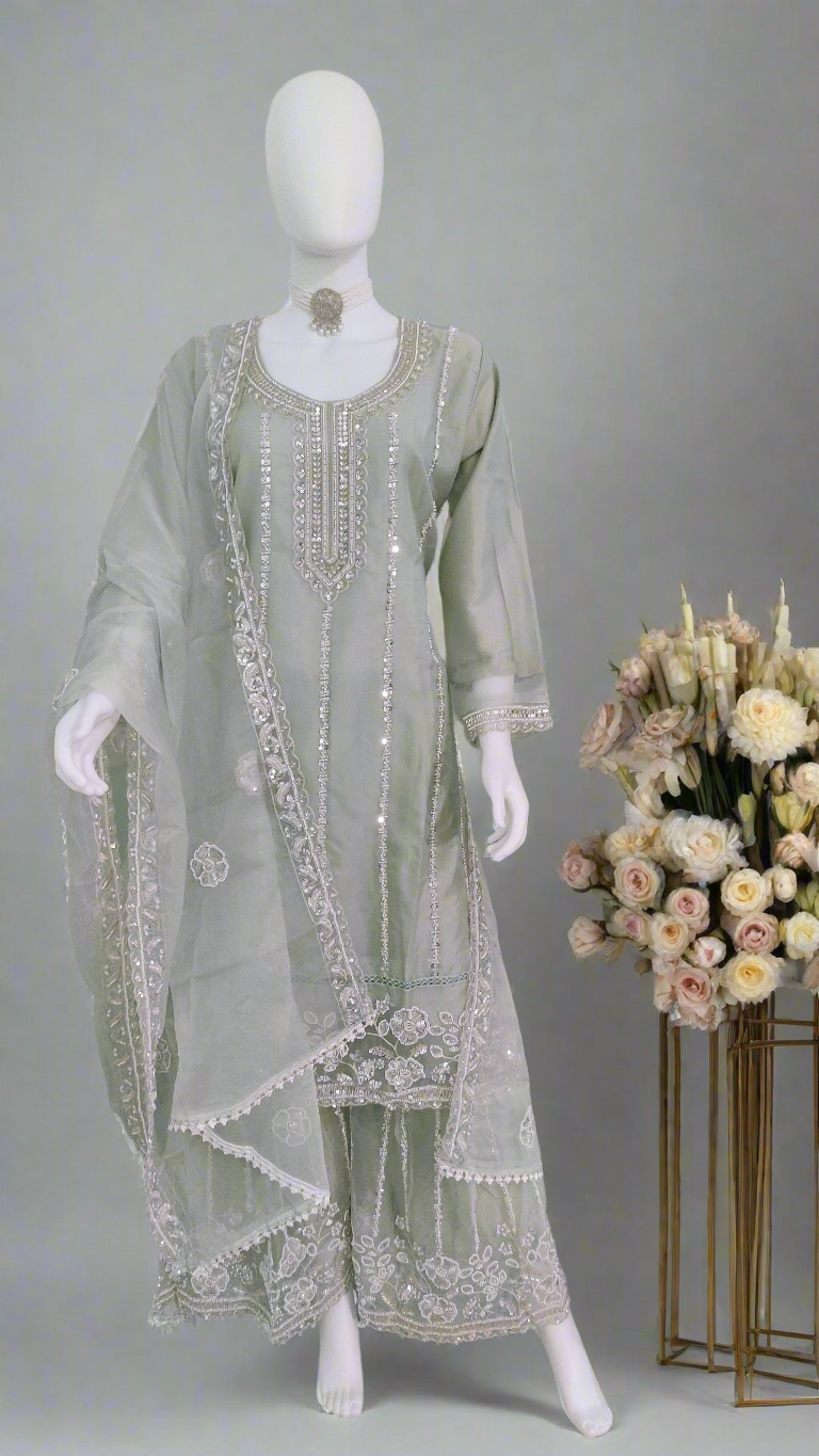 Gulbahar Sharara Suit Set