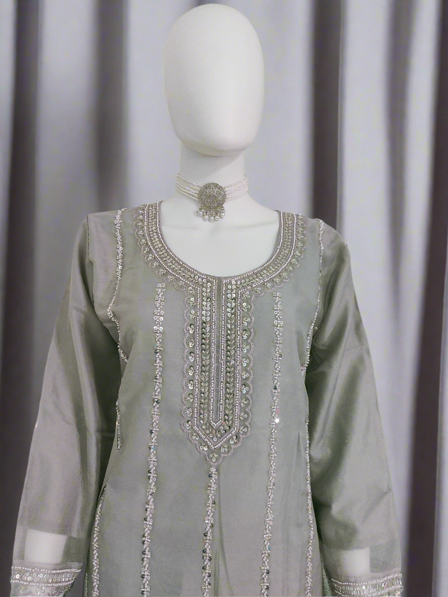 Gulbahar Sharara Suit Set