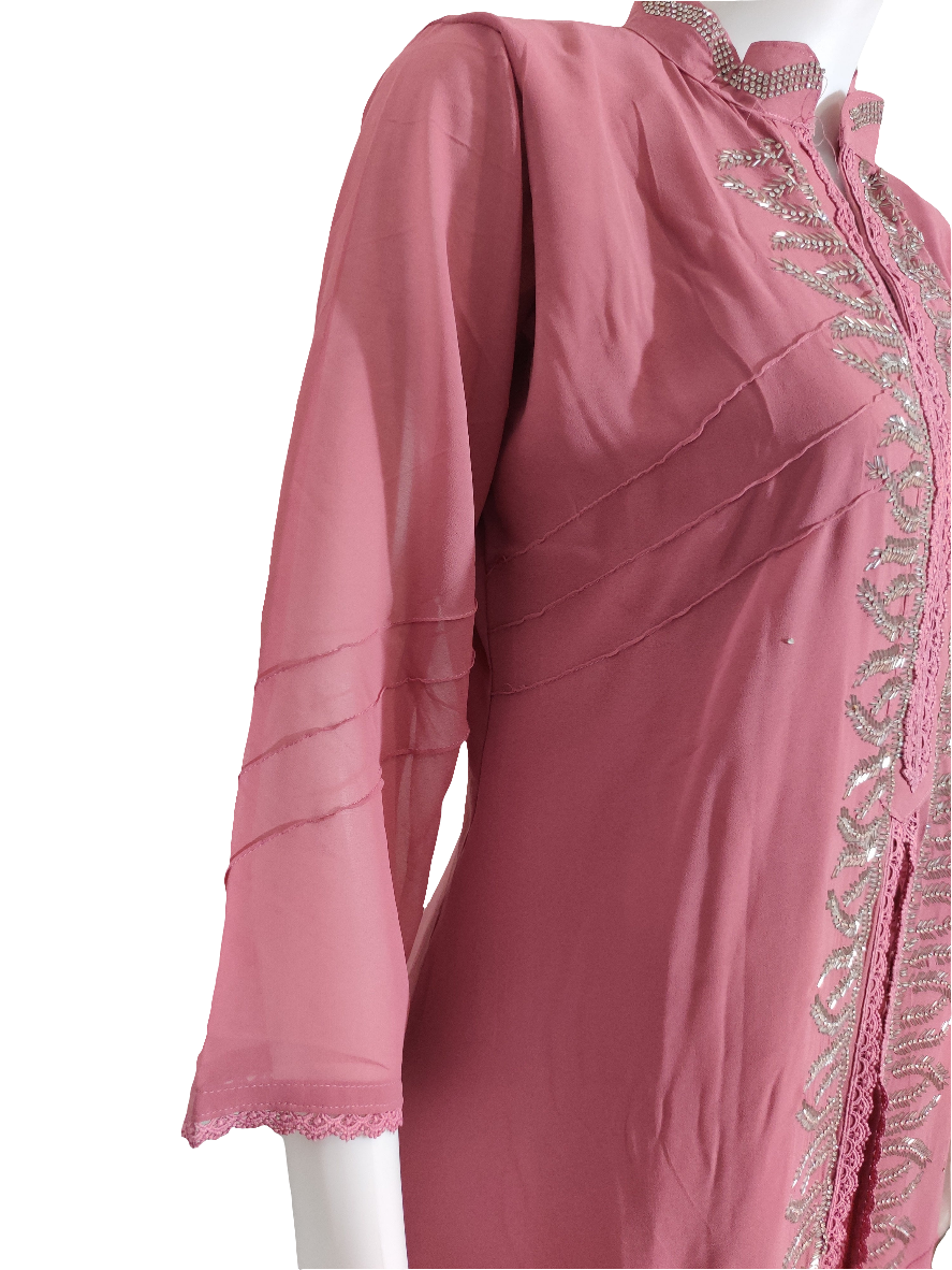 Elegant Party Wear Split Kurta set