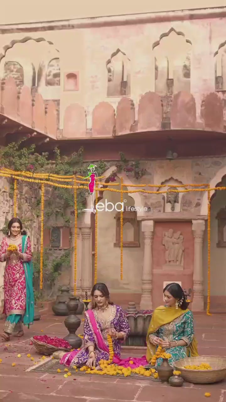 💫 Regal Radiance Party Wear Kurta Set