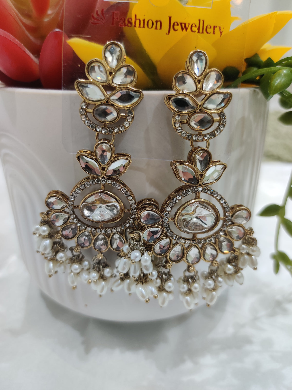 Royal Heritage Kundan Earrings