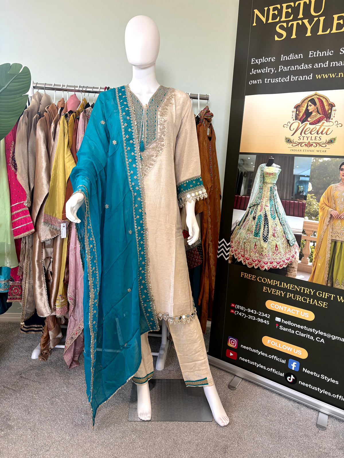 Khadi Silk Festive Wear Kurta Set