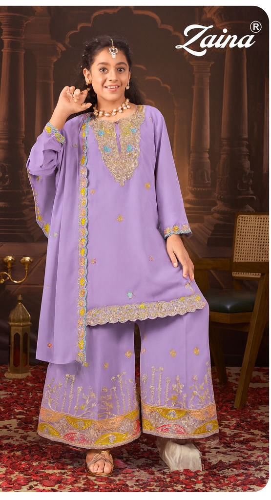 Girls Plazzo Suit