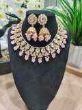 Blush Pink Premium Kundan Set
