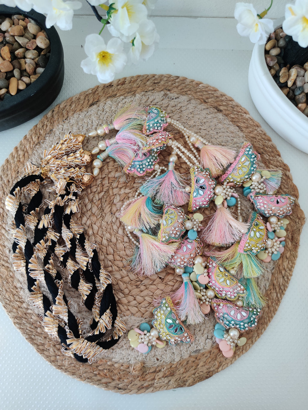 Pastel Pearl & Gotta Blossom Paranda