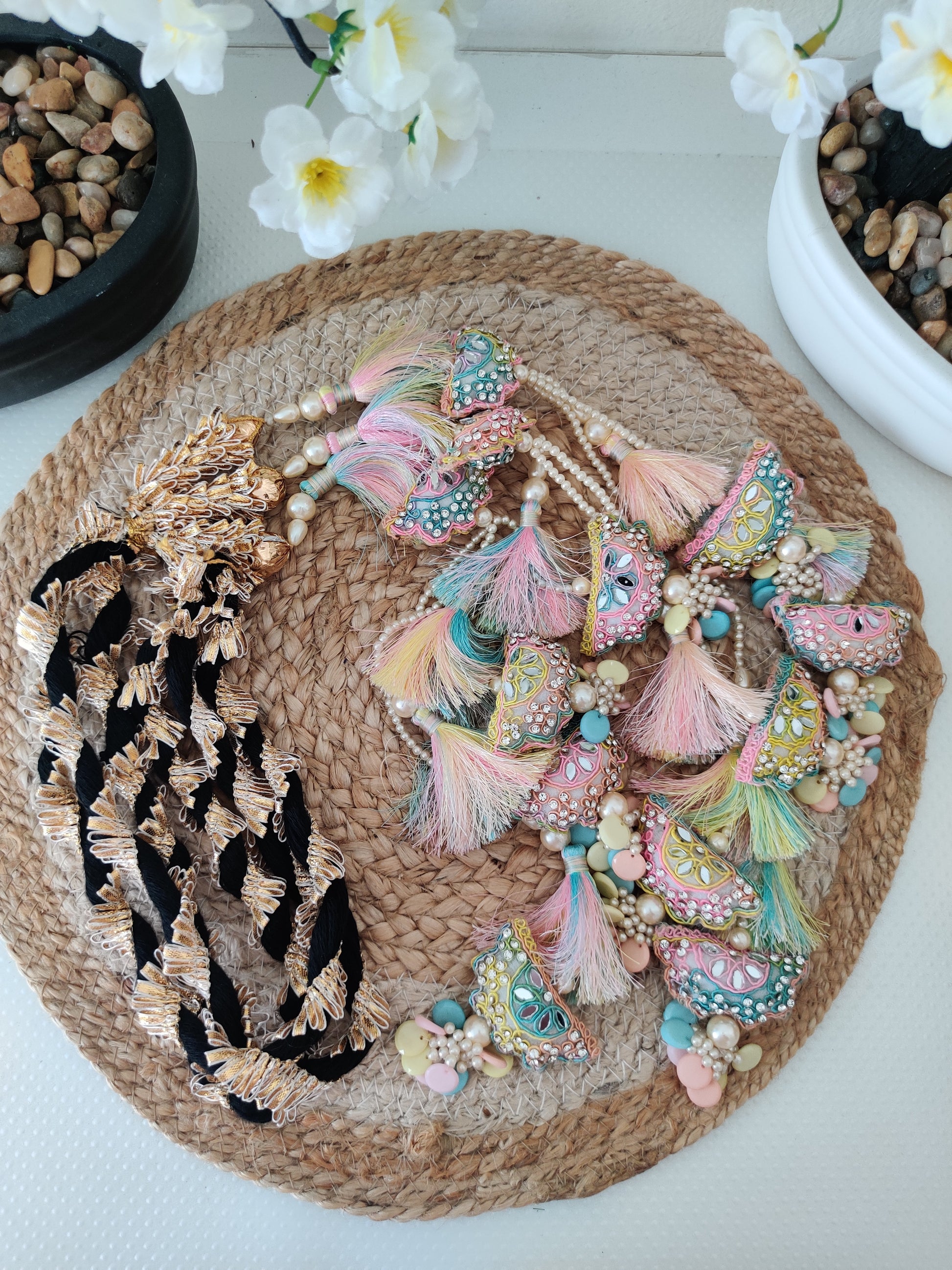 Pastel Pearl & Gotta Blossom Paranda