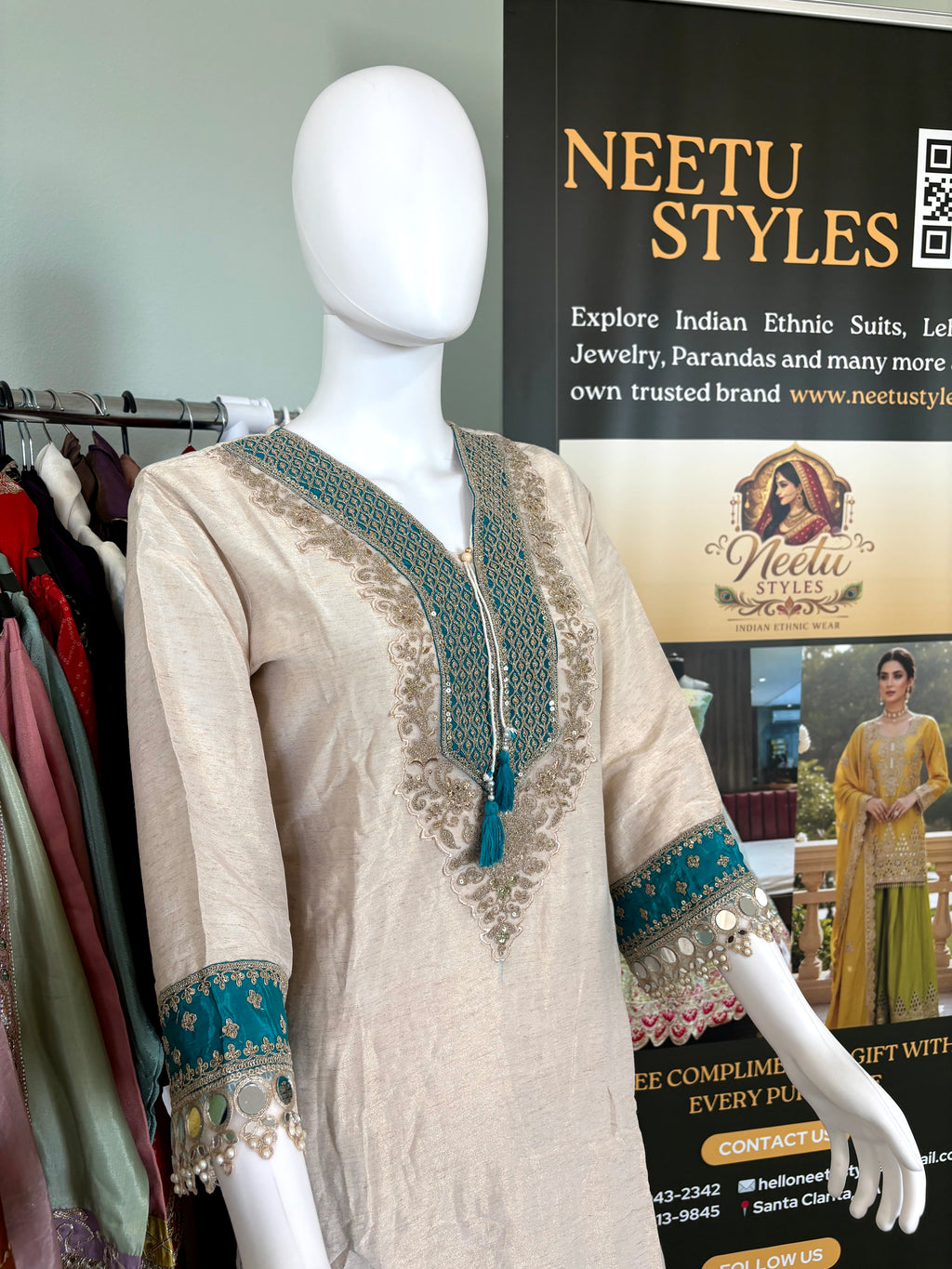 Khadi Silk Festive Wear Kurta Set