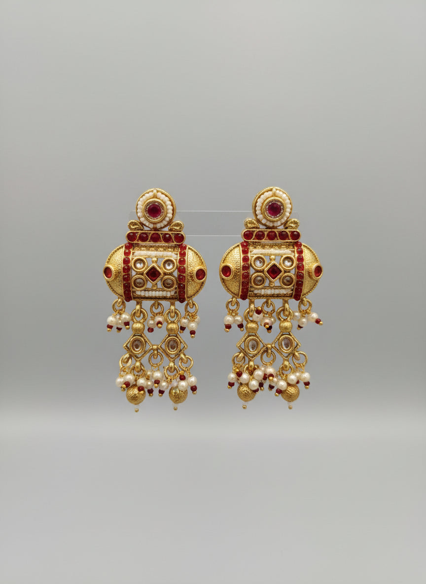 Regal Radiance: A Tale of Two Traditional Necklaces