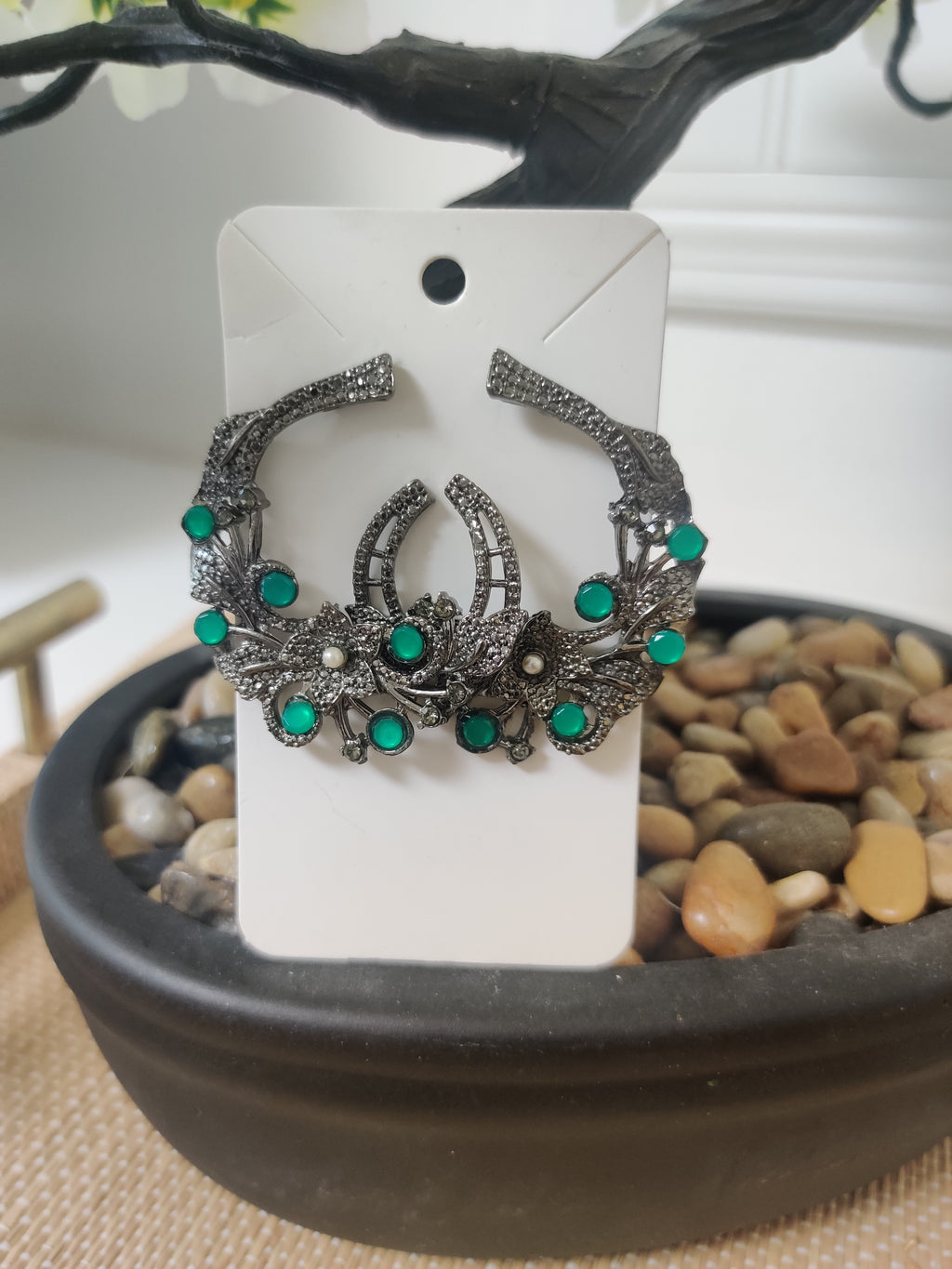 Antique Silver Earrings