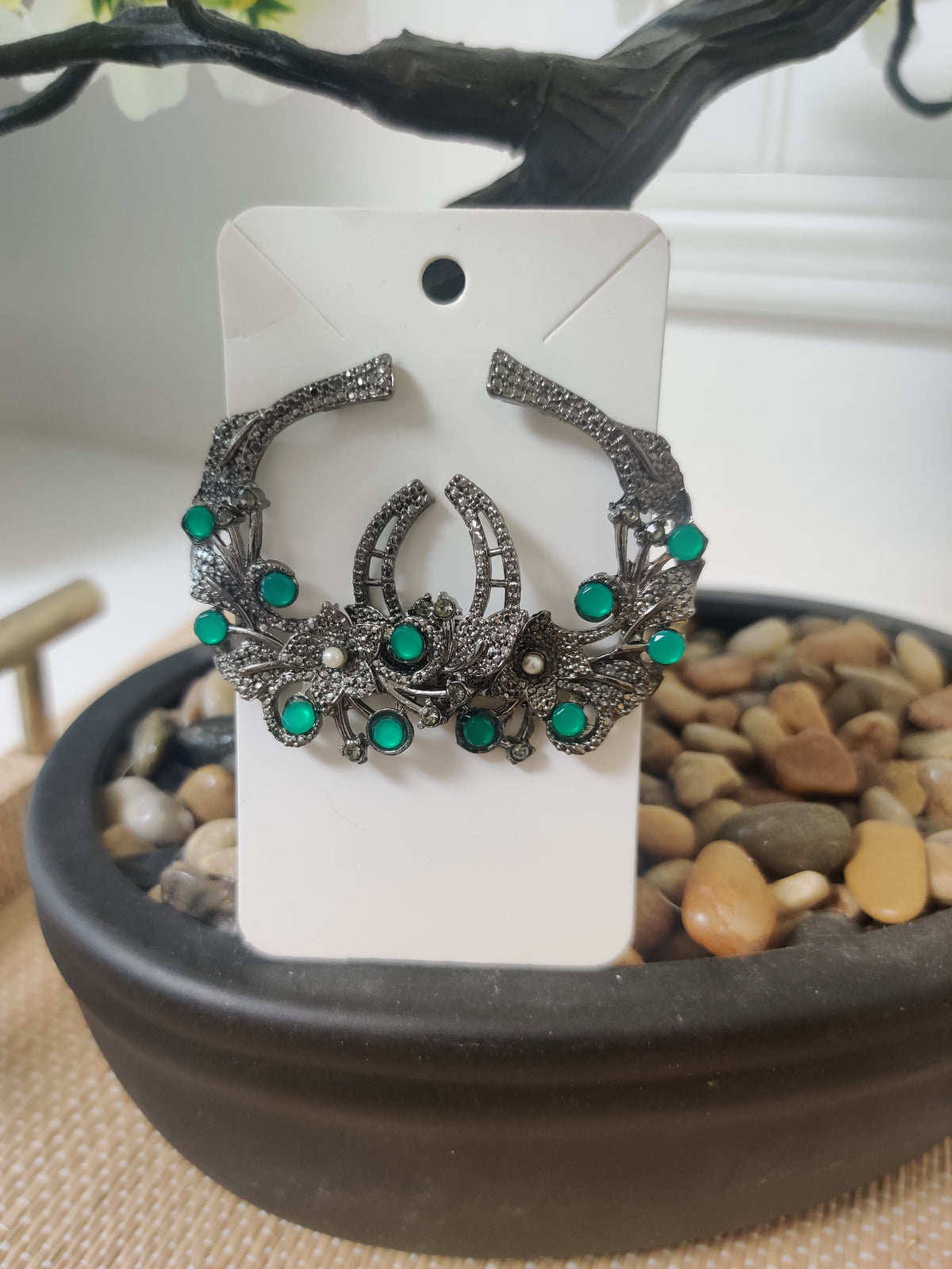 Antique Silver Earrings