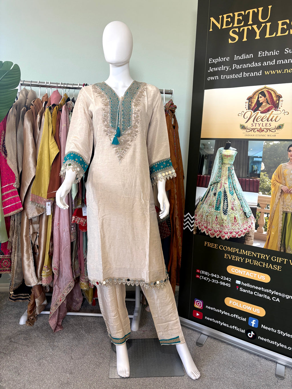 Khadi Silk Festive Wear Kurta Set