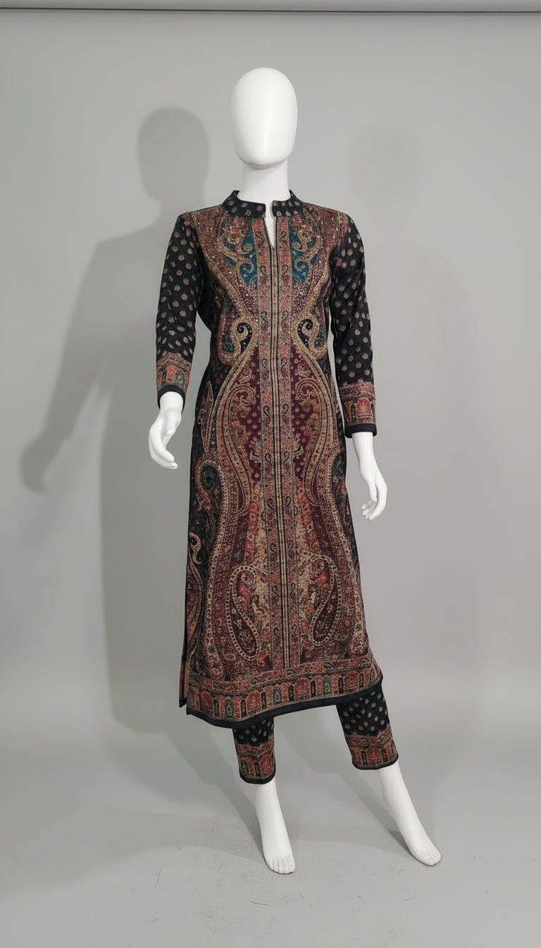 Whispers of Winter: A Karachi Wool Reverie