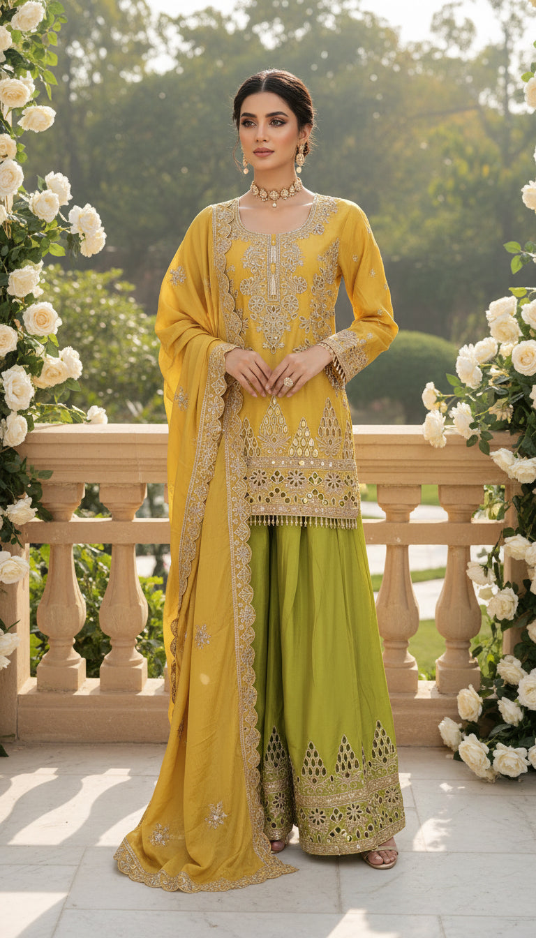 **Festive Radiance: A Tale of Two Ensembles** ✨