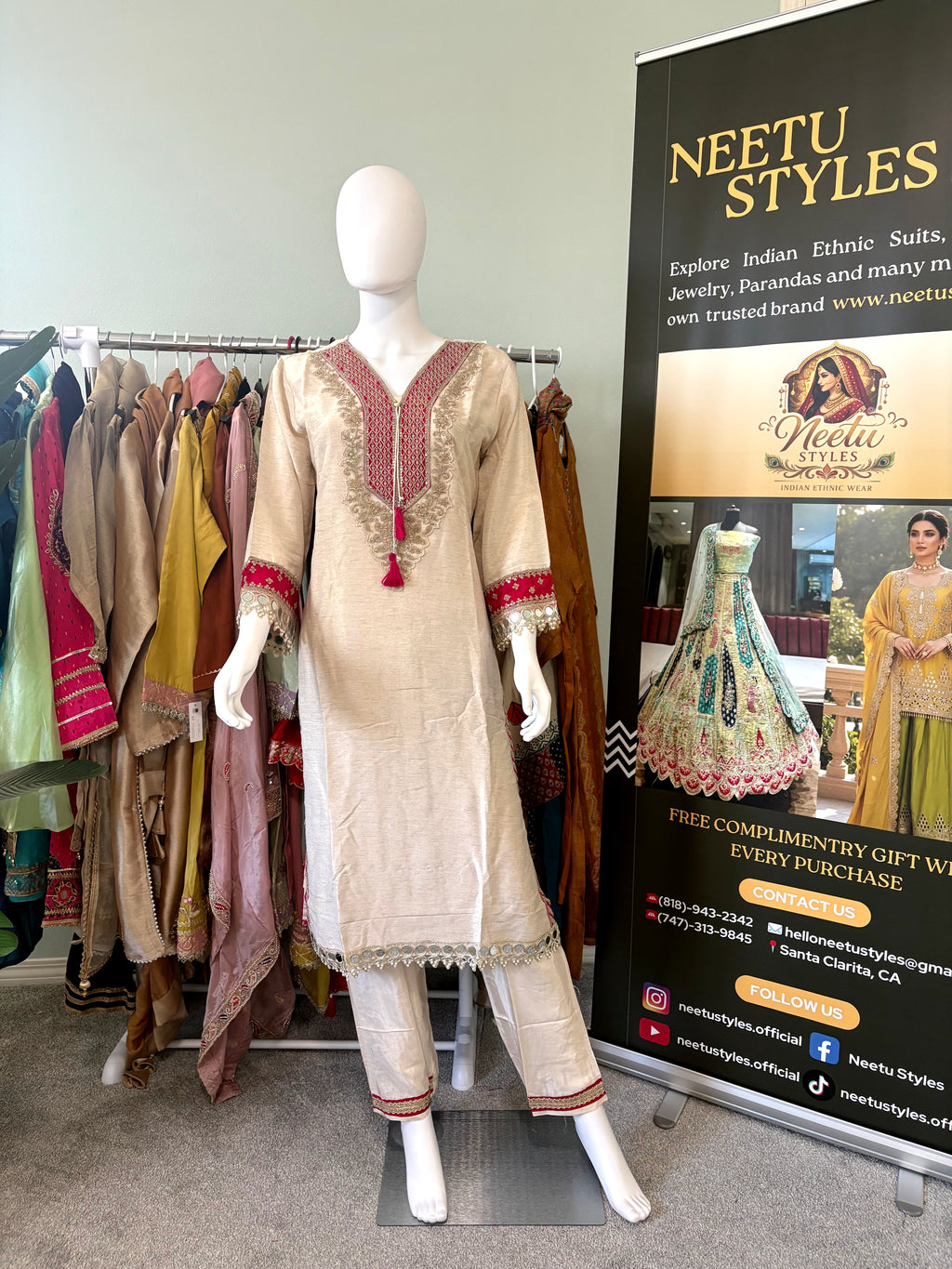 Khadi Silk Festive Wear Kurta Set