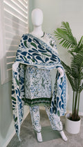 Whispers of Neem & Indigo – Cotton Suit Set
