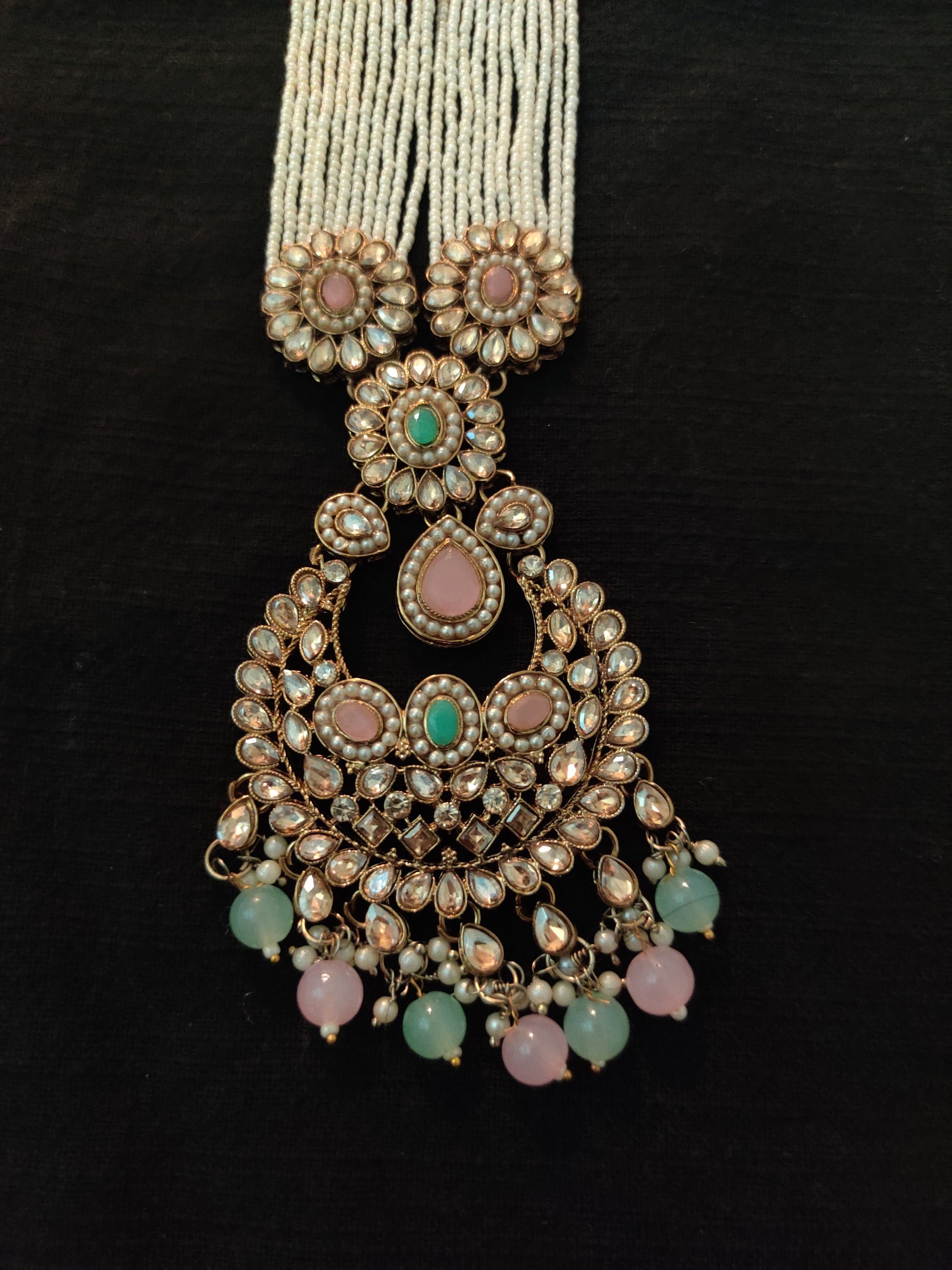 "Gulbahar Royale” – A Symphony of Florals and Festive Grace