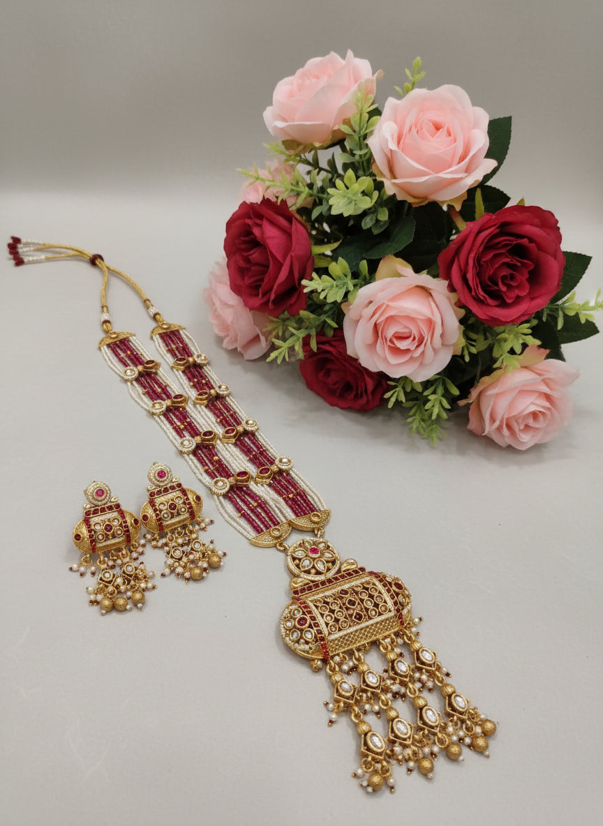 Regal Radiance: A Tale of Two Traditional Necklaces
