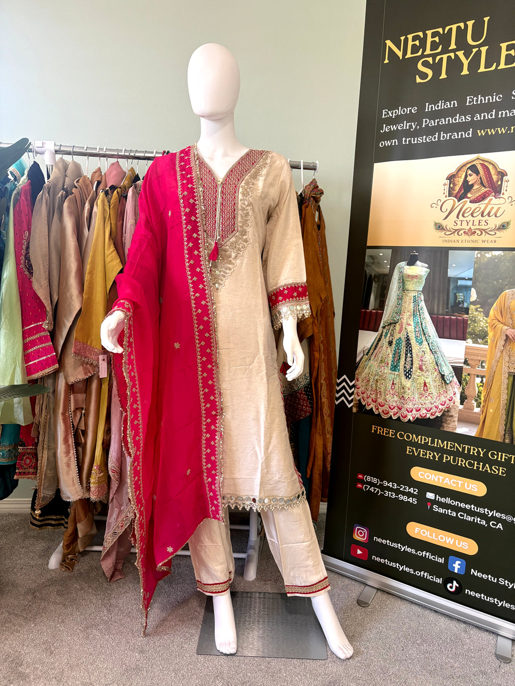 Khadi Silk Festive Wear Kurta Set
